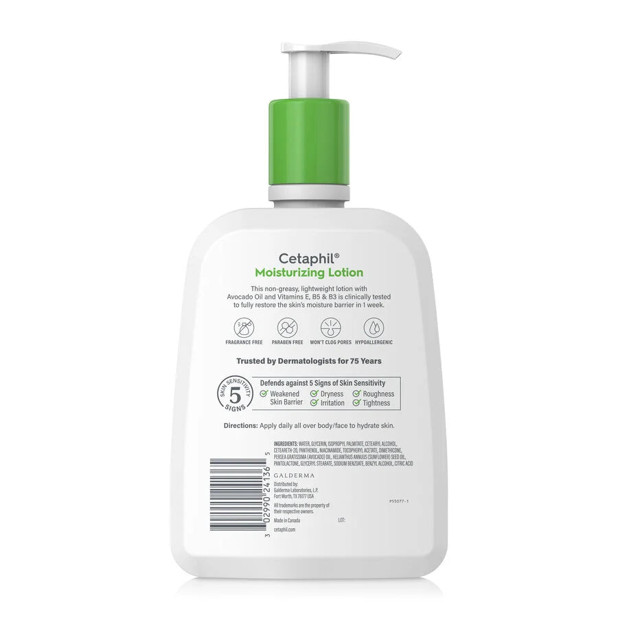 Cetaphil Moisturizing Lotion, Normal to Dry Skin 236ml