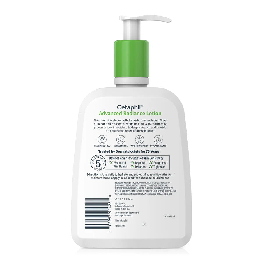 Cetaphil Advanced Radiance Lotion 473ml