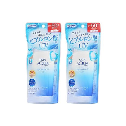 Skin Aqua Sunscreen UV Super Moisture Gel Hydrating Sunscreen SPF50+/PA++++ 140ml
