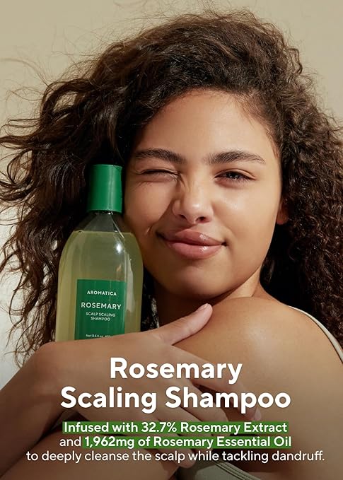 AROMATICA Rosemary Scalp Scaling Shampoo 400ml
