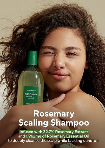 AROMATICA Rosemary Scalp Scaling Shampoo 400ml