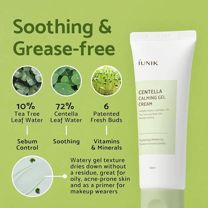 Iunik Centella Calming Gel Cream 60ml