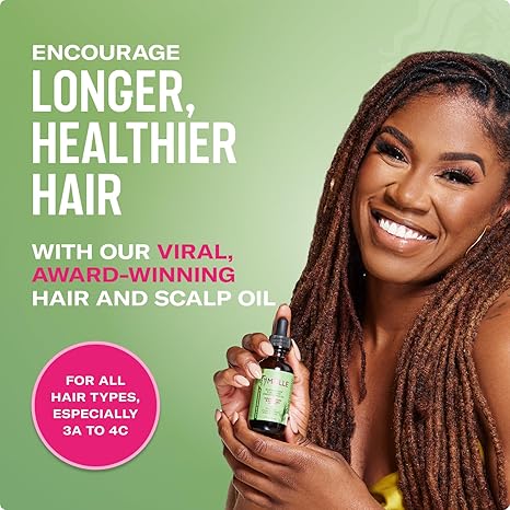 Mielle Organics Rosemary & Mint Hair Oil, Split Ends & Dry Scalp Treatment 59ml