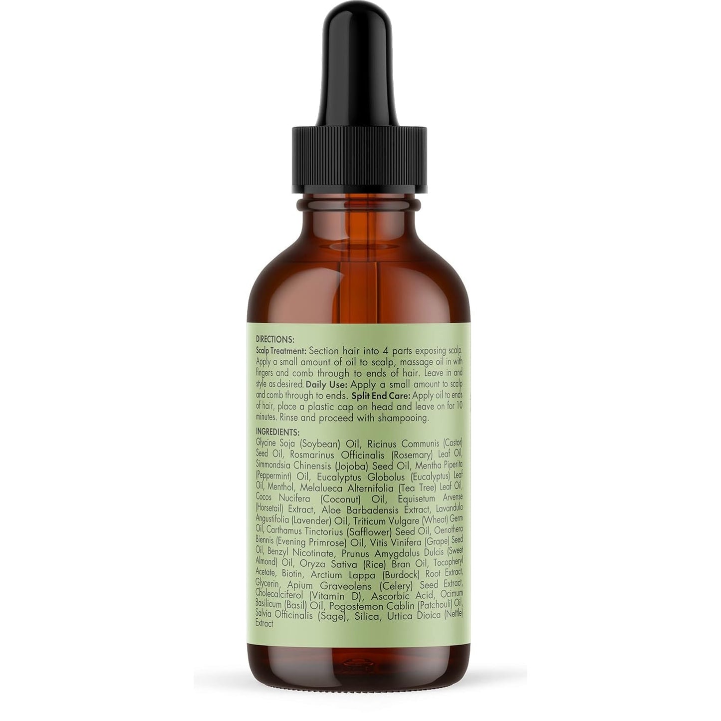 Mielle Organics Rosemary & Mint Hair Oil, Split Ends & Dry Scalp Treatment 59ml