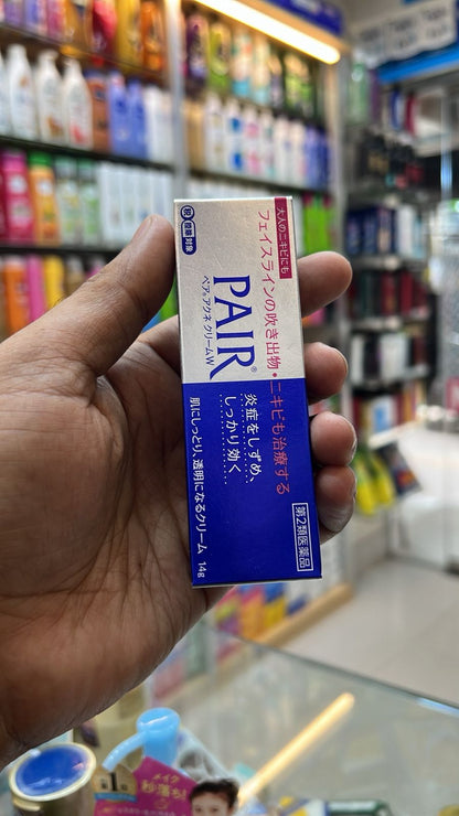 Lion Pair Acne Cream 14ml, Japanese Formula for Pimples, Redness & Inflammation – Fast-Acting, Non-Irritating Spot Treatment
