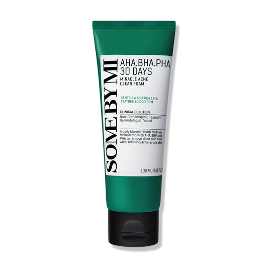 Some By MI AHA BHA PHA 30 Days Miracle Acne Clear Foam 100ml