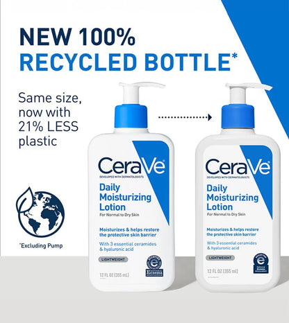 CeraVe Daily Moisturizing Lotion for Normal to Dry Skin 355ml