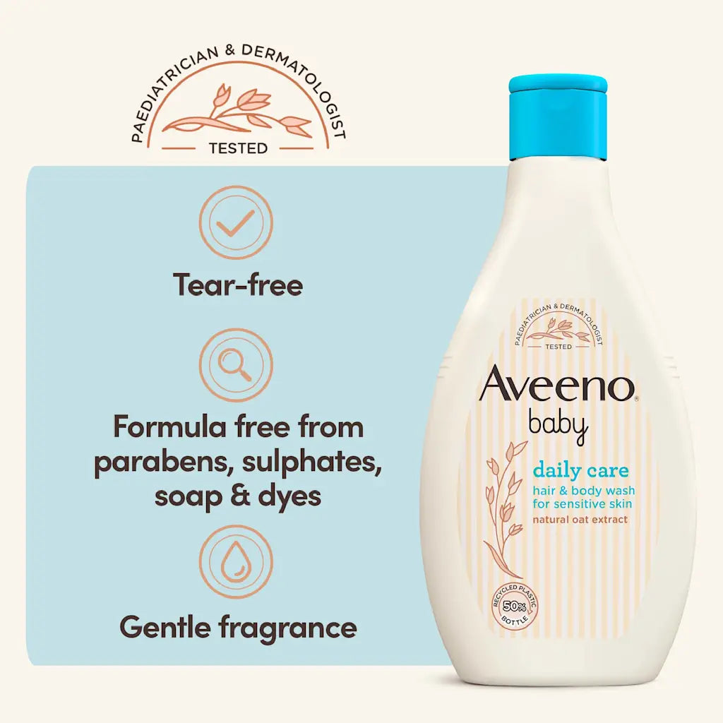Aveeno Baby Daily Care Hair & Body Wash 400ml